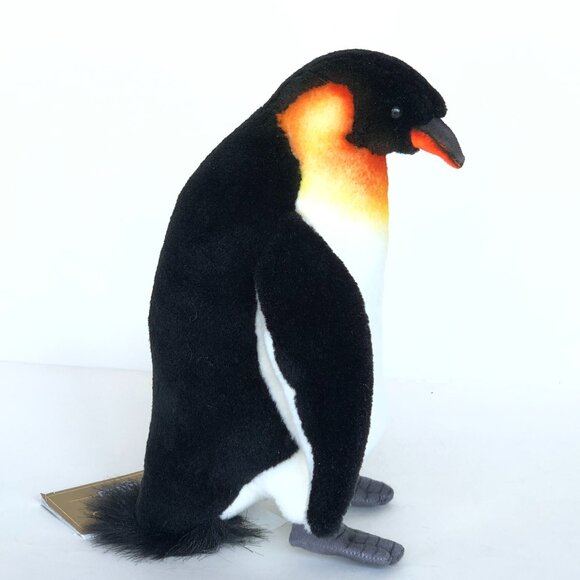 Hansa Plush New w/ Tag Handcrafted Emperor Penguin - 24 cm (3159) - Picture 6 of 14